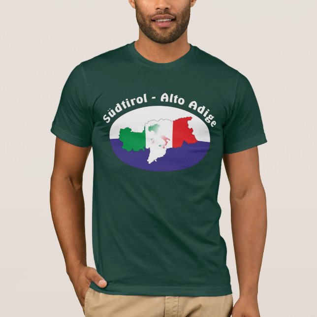 Südtirol – Alto Adige - Italien - Italia T-Shirt (Framsida)