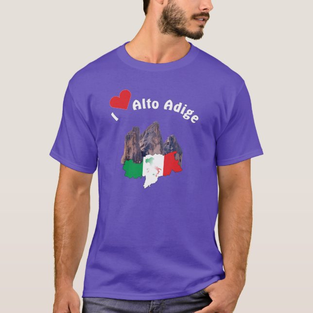 Südtirol – Alto Adige - Italien - Italia T-Shirt (Framsida)
