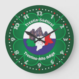 Südtirol - Alto Adige - Italien - Italia Uhr Stor Klocka