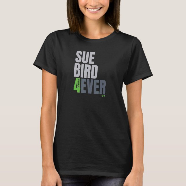 Sue Bird 4ever Seattle Basketball T Shirt (Framsida)