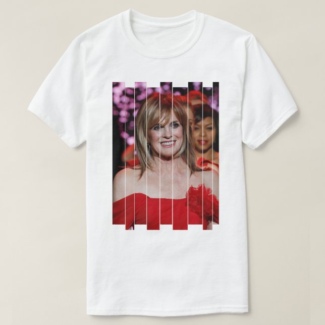 Sue Main Ellen Female Ewing Fantastisk för Movie F T Shirt (Design framsida)
