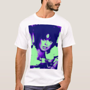 Sue Main Ellen Female Ewing Fantastisk för Music F T Shirt