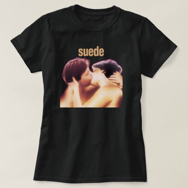 Suede Essential T Shirt-gåva, för manar kvinnor, r T Shirt (Design framsida)