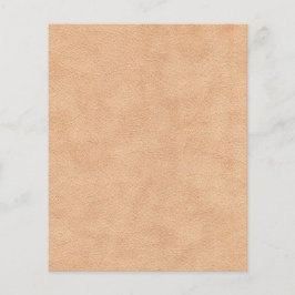 Suede Leather Struktur Scrapbook Papper - Tan