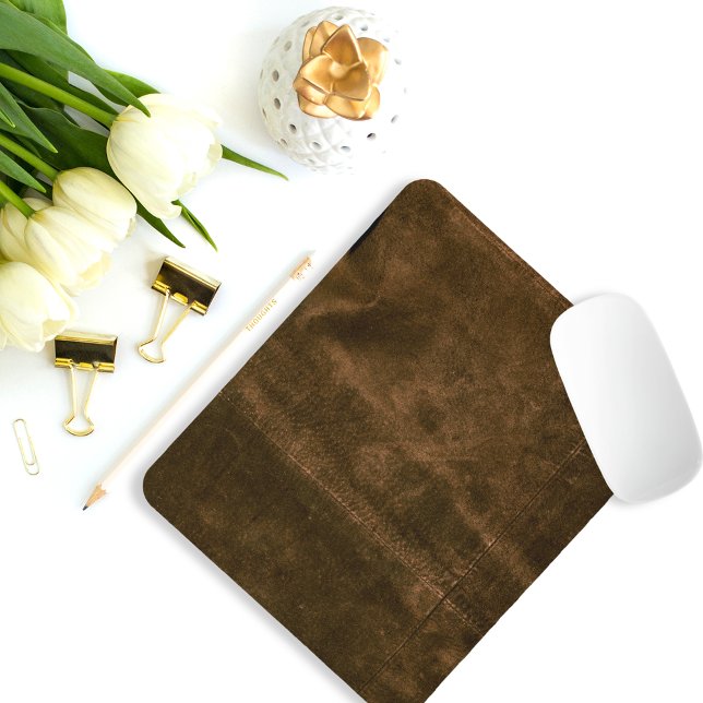 Suede Seam look of Leather Musmatta (Skapare uppladdad)