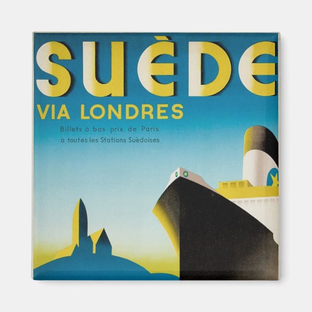 Suede via Londres Magnet (Framsidan)
