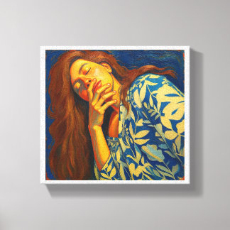 “Sueño en Azul” – Lienzo decorativo Canvastryck