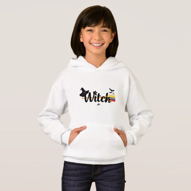Suéter Infantil Witch Venezuelan / Día de Brujas  T Shirt (Hel framsida)