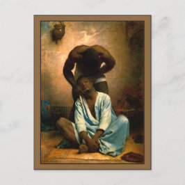 Suez Barber av Leon Bonnat Vykort