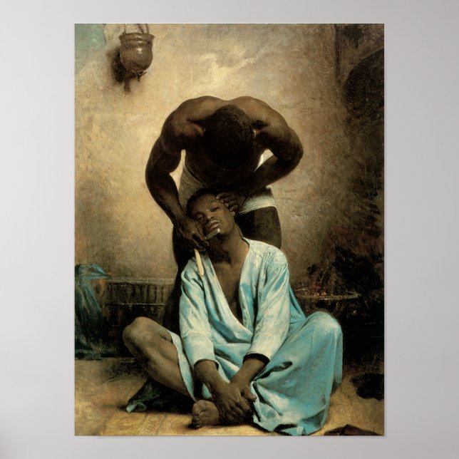 Suez Barber Poster (Framsidan)