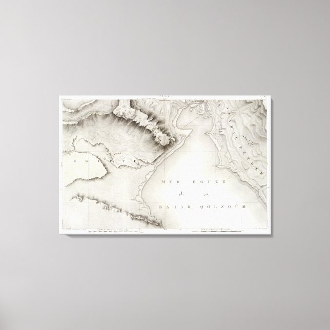 Suez, Egypten Canvastryck (Framsida)