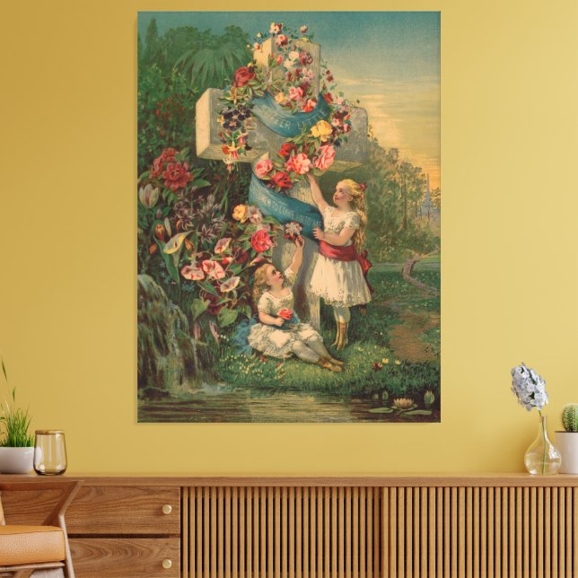 Suffer little children to come unto me  canvastryck (Insitu (Vardagsrum))