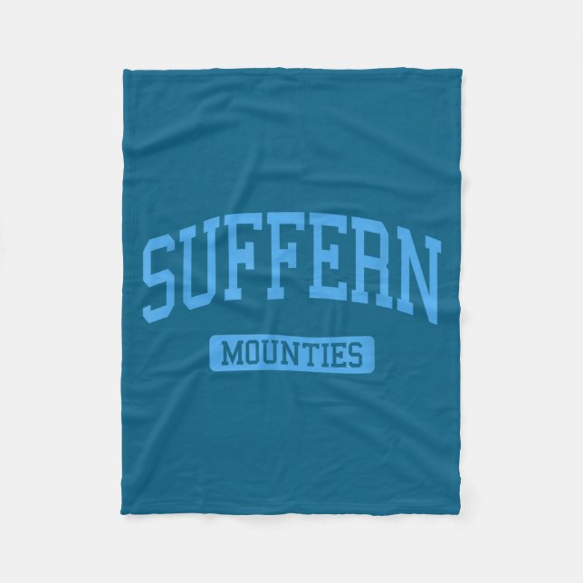 Suffern high school hs suffern ny universitetsidro fleecefilt (Framsidan)