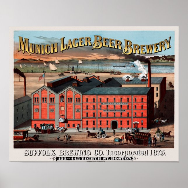 Suffolk Beer Poster (Framsidan)