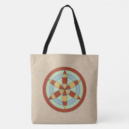 Suffolk Hexafoil (Daisy Wheel) Häxmarkering Tygkasse