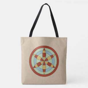 Suffolk Hexafoil (Daisy Wheel) Häxmarkering Tygkasse