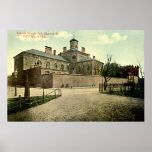 SuffolkarrestBoston Massachusetts vintage 1915 Poster