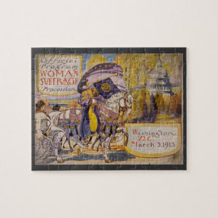 Suffrage Procession 1913 Pussel