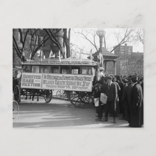 Suffrage Rally, 1919 Vykort