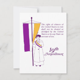 Suffragette Anteckningskort