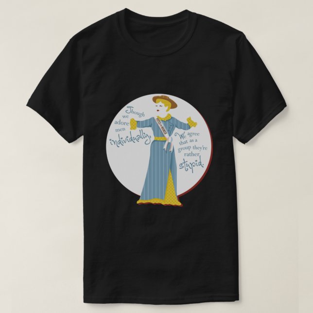 Suffragette Classic T-Shirt (Design framsida)
