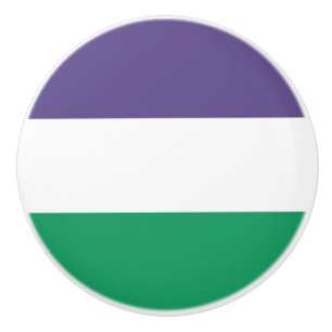 Suffragette Flagga Knopp