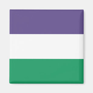 Suffragette Flagga Magnet