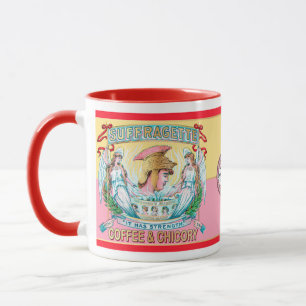 Suffragette-kaffe och cikoria Mugg