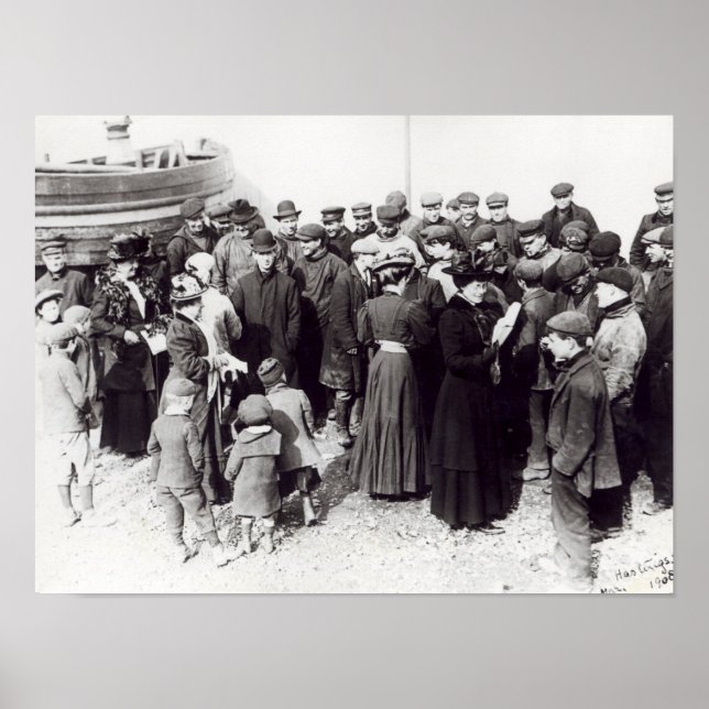 Suffragettes in Hastings, 1908 Poster (Framsidan)