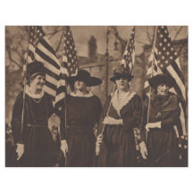 Suffragettes in Parad Scrapbook Papper