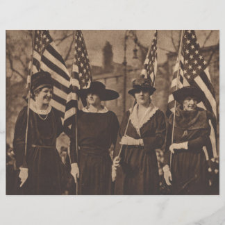 Suffragettes in Parad Scrapbook Papper