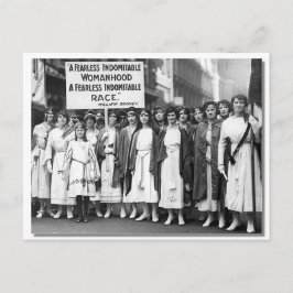 Suffragettes St. Patrick's Day, 1921 Vykort
