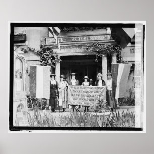 Suffragettes-Vintage Poster