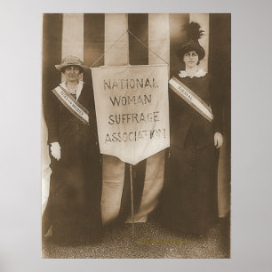 Suffragists Fru McCormick och Fru Parker Poster