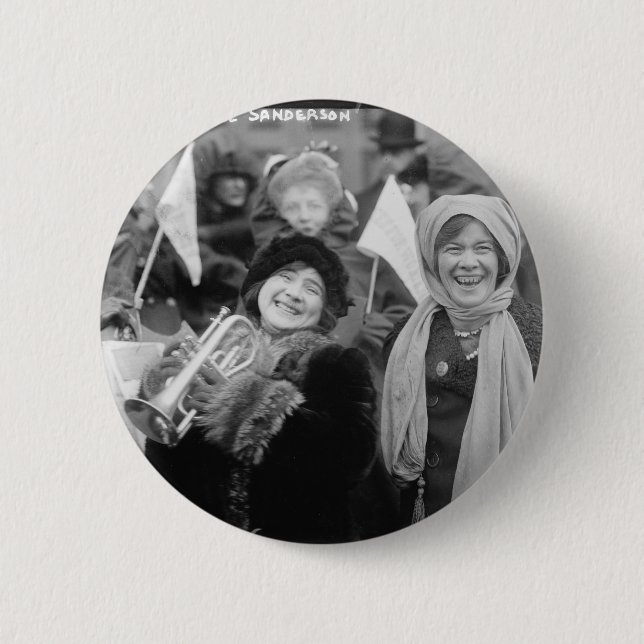 Suffragists rosa Sanderman och Elizabeth borgare Knapp (Framsida)