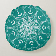 Sufi infinite eart mandala-kudde
