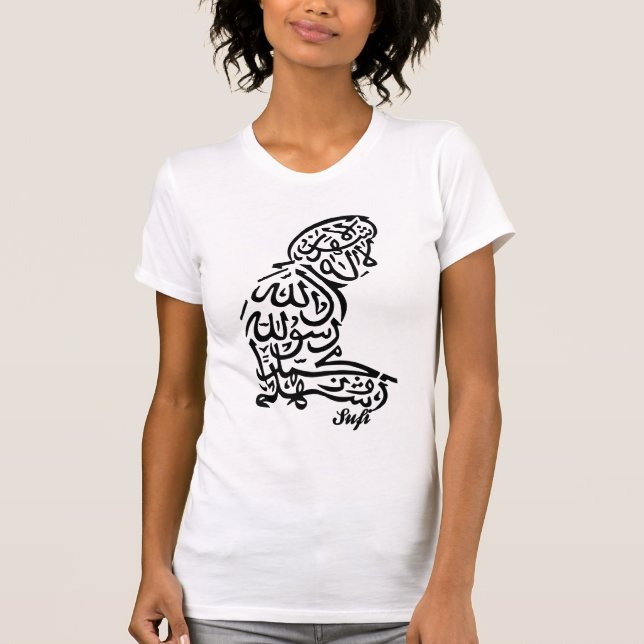 SUFI-SVART 2 T-SHIRT (Framsida)
