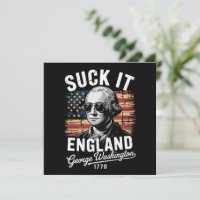 Sug det England 4 juli George Washington 1776