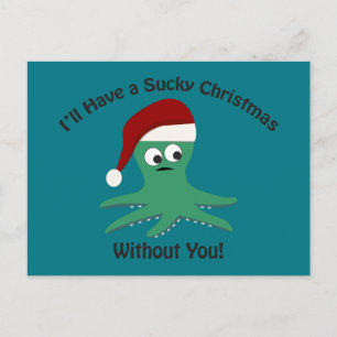 Sug jul utan dig helg vykort