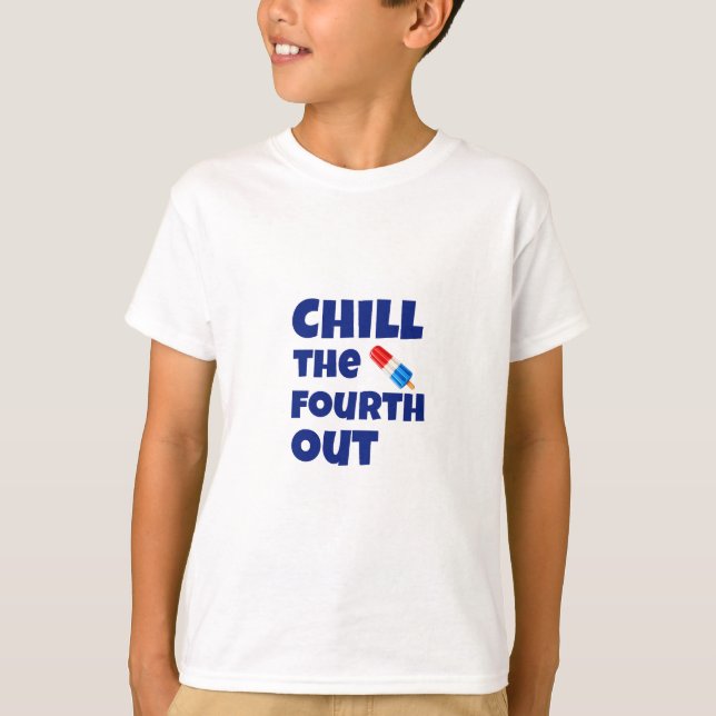 Sug på den fjärde juli t shirt (Framsida)