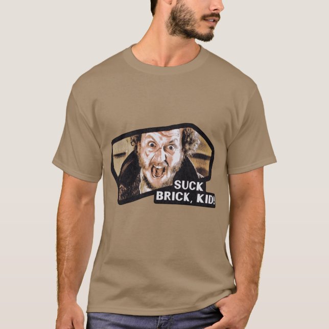 Sug på tegel2 tjej t shirt (Framsida)