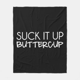 Suga det upp Buttercup Fleecefilt