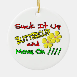 Suga det upp Buttercup Julgransprydnad Keramik