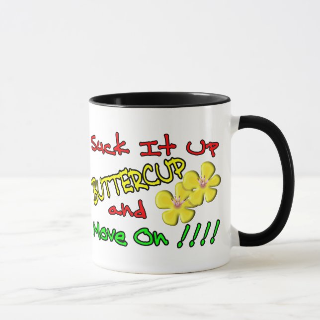 Suga det upp Buttercup Mugg (Höger)