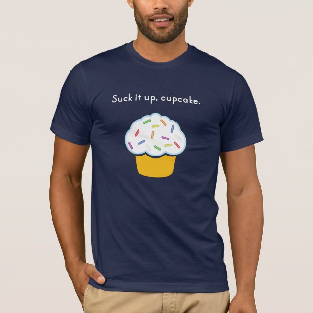 suga det upp muffin t-shirt (Framsida)