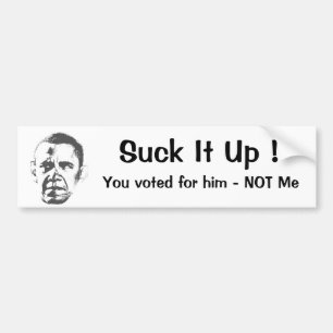 Suga det upp Nobama Bildekal
