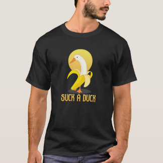 suga en anka, banan anka, rolig tröja