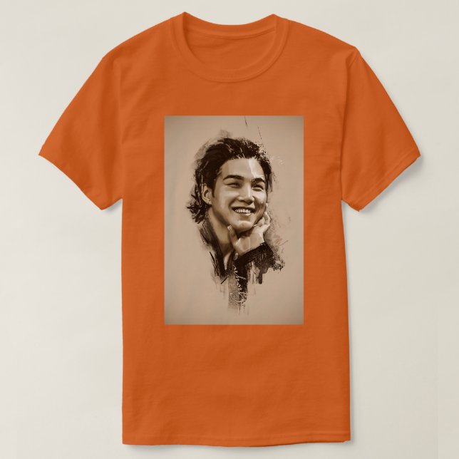 suga-leende t shirt (Design framsida)