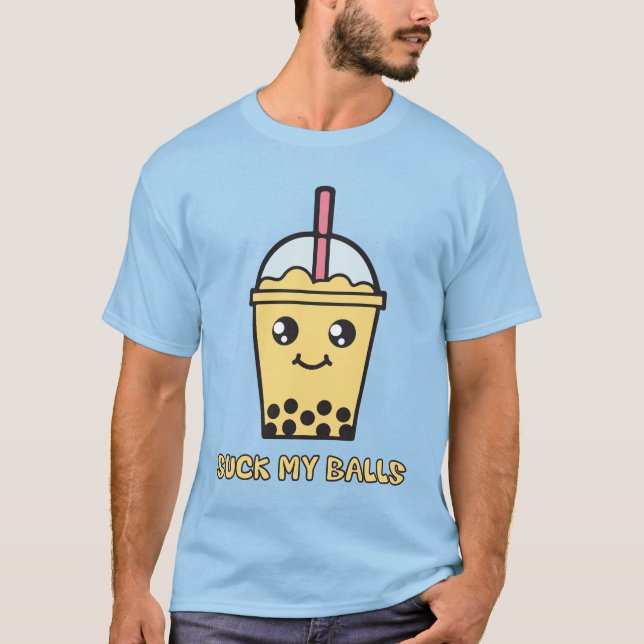 Suga min bollar (bubbla Tea), Tröja (Framsida)