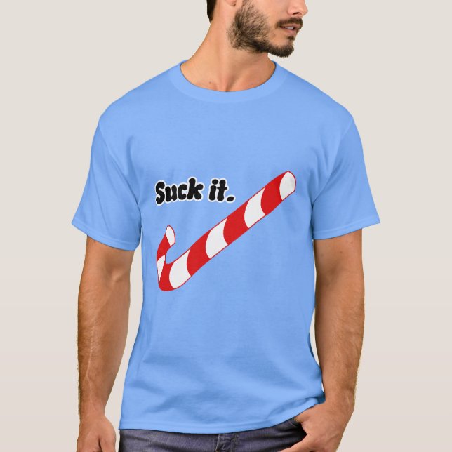 SUGA MIN CANDY CANE T-SHIRT (Framsida)